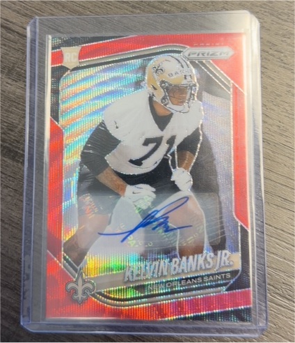 2025 Panini Prizm #347 Kelvin Banks Jr. — front