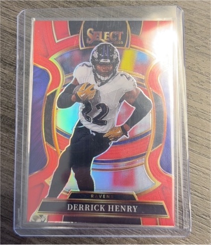 2025 Panini Select Concourse #60 Derrick Henry Baltimore Ravens — front