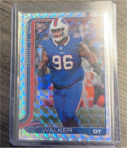 2025 Topps Chrome #360 Deone Walker — front