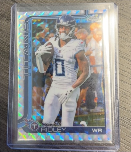 2025 Topps Chrome #291 Calvin Ridley — front