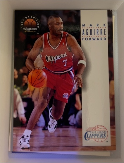 1993-94 SkyBox Premium #235 Mark Aguirre — front