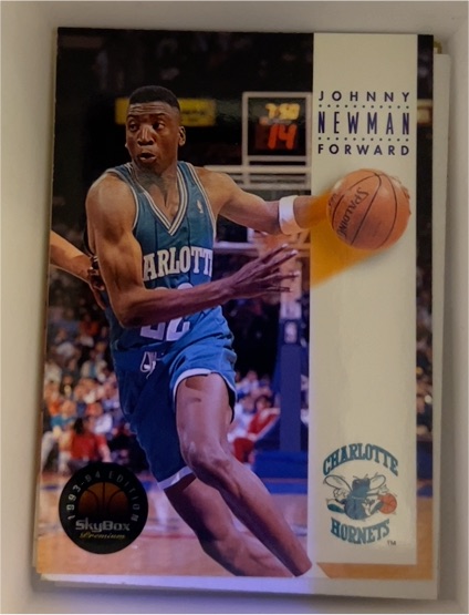 1993-94 SkyBox Premium #41 Johnny Newman — front