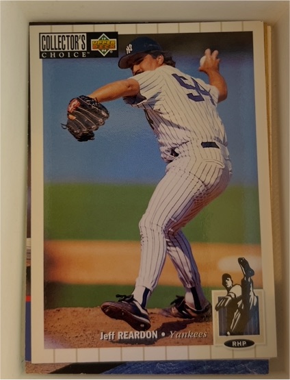 1994 Upper Deck Collector's Choice #592 Jeff Reardon — front