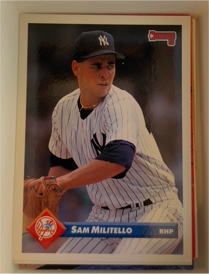 1993 Donruss #371 Sam Militello — front