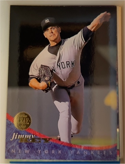 1994 Leaf #412 Jimmy Key New York Yankees — front
