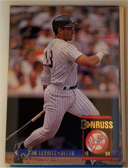 1994 Donruss #146 Jim Leyritz — front
