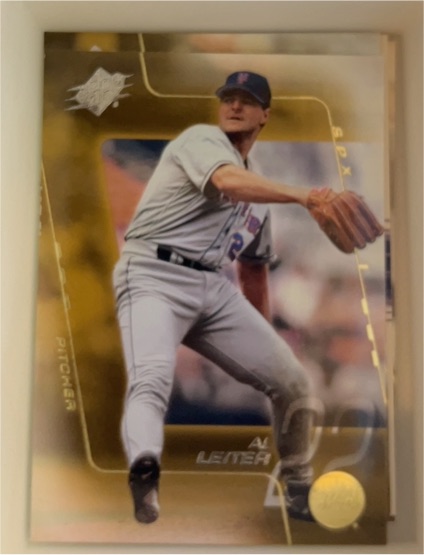 2001 Upper Deck SPx #175 Al Leiter — front