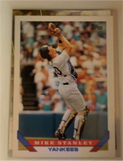 1993 Topps #359 Mike Stanley — front