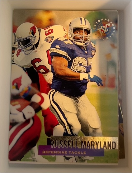1995 Topps Stadium Club #239 Russell Maryland — front