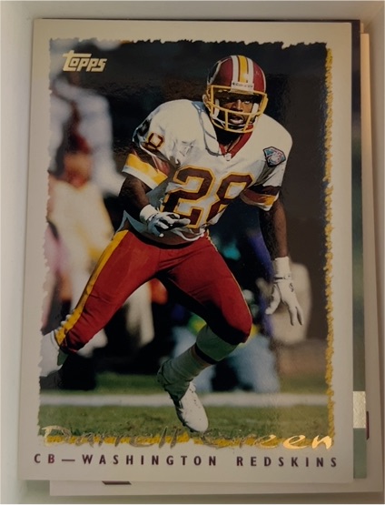 1995 Topps #371 Darrell Green Washington Redskins — front