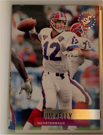 1995 Topps Stadium Club #380 Jim Kelly — front