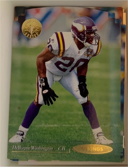 1995 Upper Deck SP Championship Series #146 DeWayne Washington — front