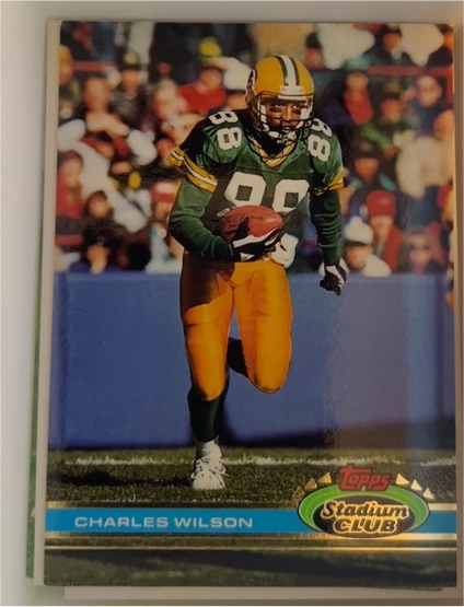 1991 Topps Stadium Club #47 Charles Wilson — front