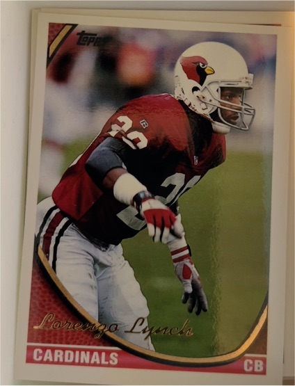 1994 Topps #369 Lorenzo Lynch — front