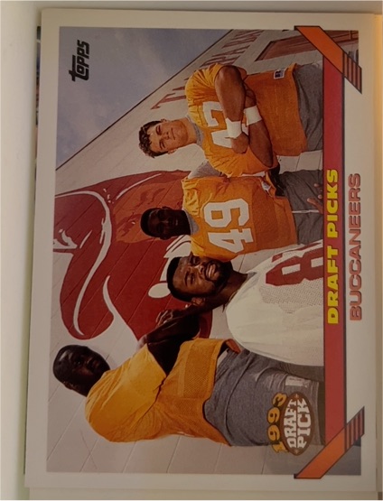1993 Topps #230 Tampa Bay Buccaneers Draft Picks — front