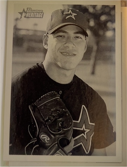 2001 Bowman Heritage #424 Morgan Ensberg — front