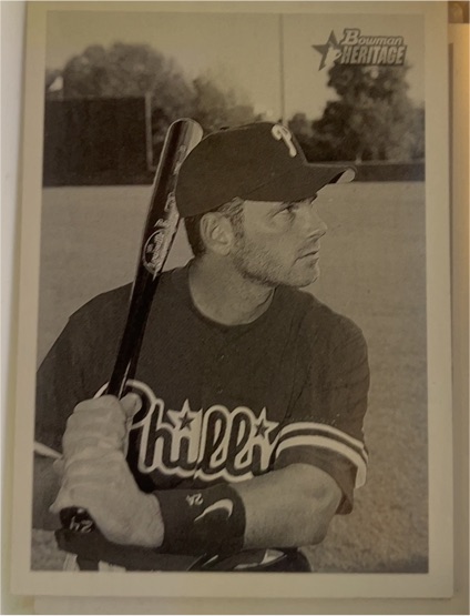 2001 Bowman Heritage #229 Mike Lieberthal — front