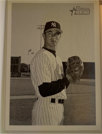 2001 Bowman Heritage #8 Derek Jeter — front