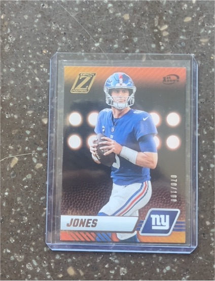 2023 Panini Zenith #76 Daniel Jones — front