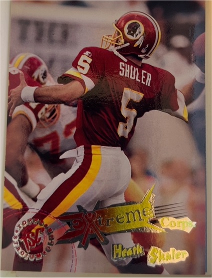 1995 Topps Stadium Club #x210 Heath Shuler Extreme Corps — front