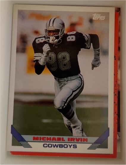 1993 Topps #630 Michael Irvin — front