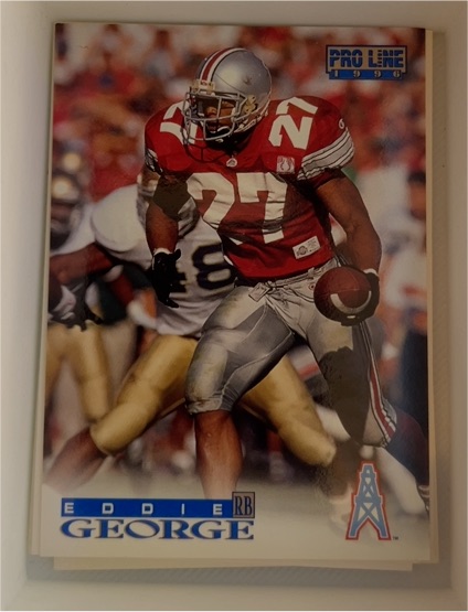 1996 Pro Line #347 Eddie George — front