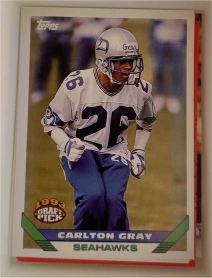 1993 Topps #152 Carlton Gray — front