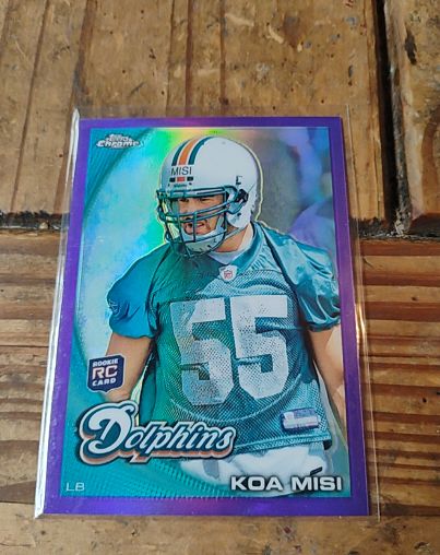 2010 Topps Chrome #C119 Koa Misi — front