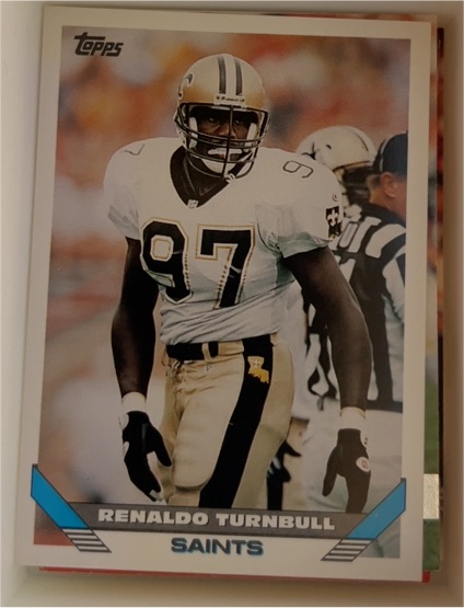 1993 Topps #635 Renaldo Turnbull — front
