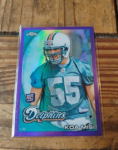 2010 Topps Chrome #C119 Koa Misi — front