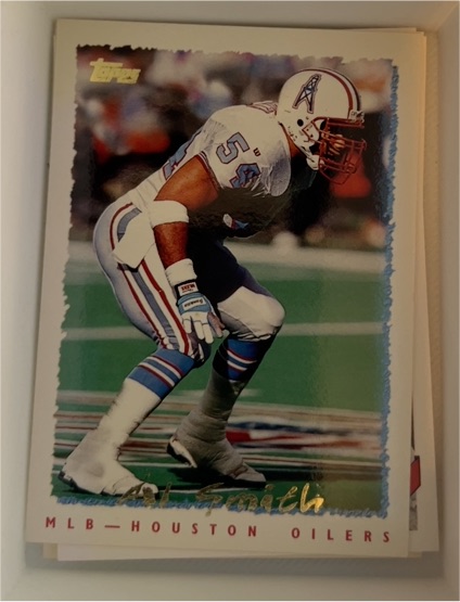 1995 Topps #383 Al Smith Houston Oilers — front