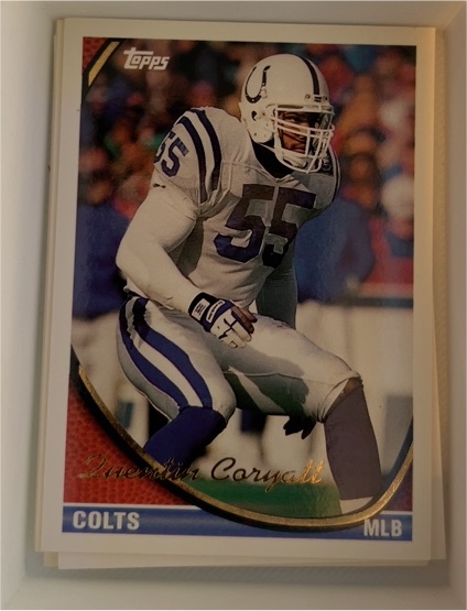 1994 Topps #280 Quentin Coryatt — front