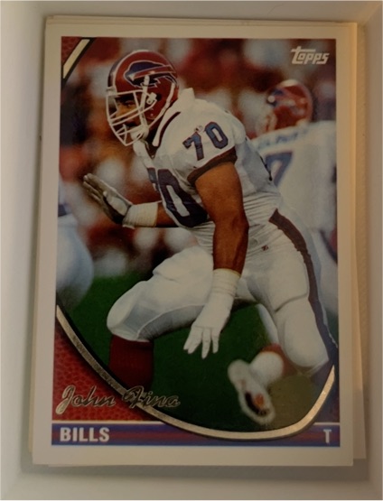 1994 Topps #154 John Fina — front