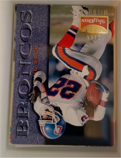 1995 SkyBox Premium #37 Glyn Milburn — front