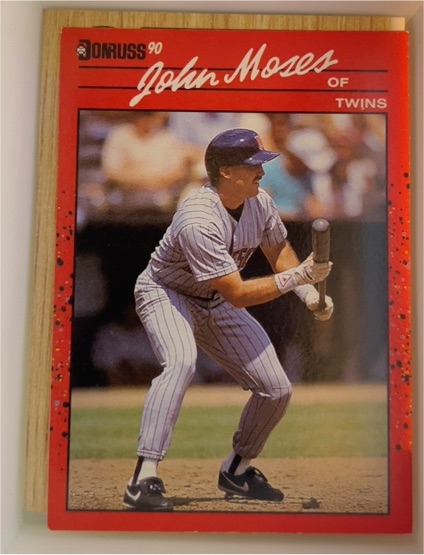 1990 Donruss #590 John Moses — front