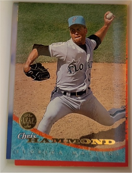 1994 Leaf #284 Chris Hammond — front