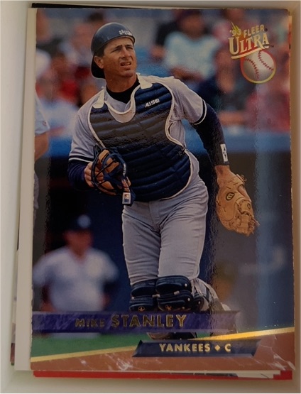 1993 Fleer Ultra #601 Mike Stanley — front
