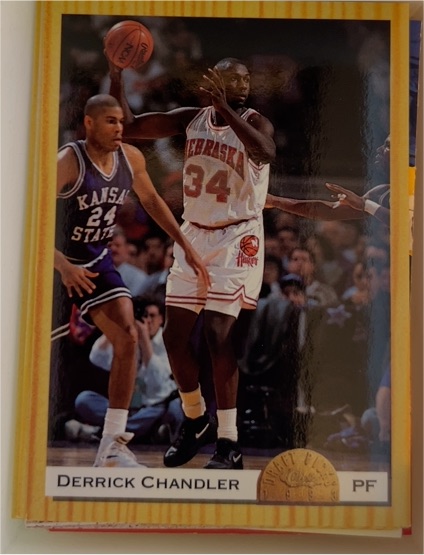 1993 Classic Draft Picks #21 Derrick Chandler — front
