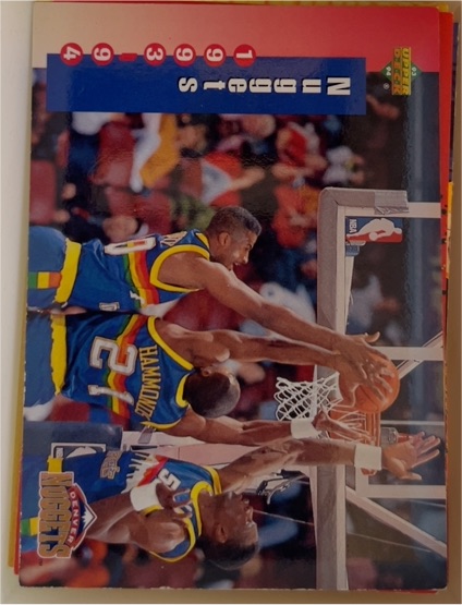 1993-94 Upper Deck #216 Denver Nuggets — front