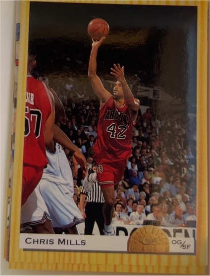 1993-94 Classic Draft Picks #54 Chris Mills — front