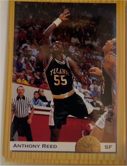 1993 Classic Draft Picks #60 Anthony Reed — front