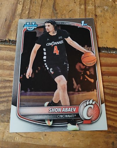 2025-26 Topps Bowman Chrome #BCP-19 Shon Abaev — front