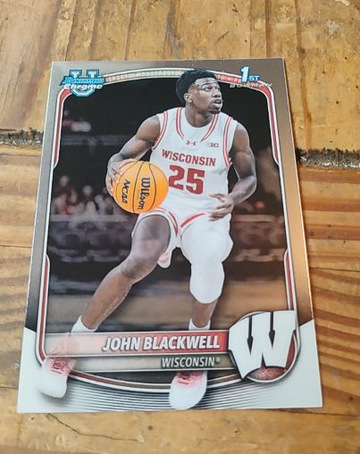 2023 Bowman Chrome #BCP-78 John Blackwell — front