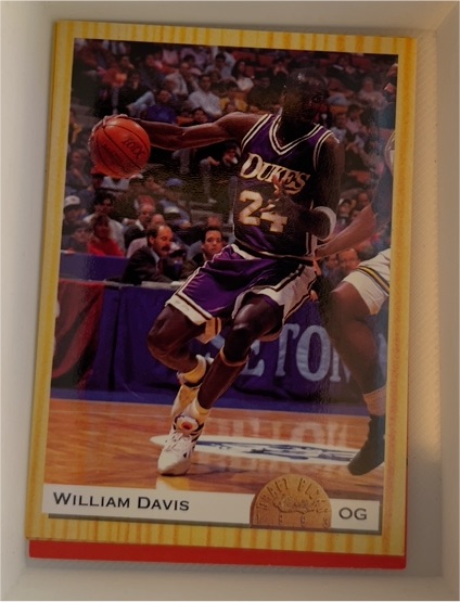 1993-94 Classic Draft Picks #24 William Davis James Madison Dukes — front