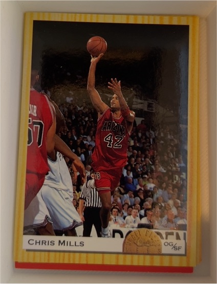 1993 Classic Draft Picks #54 Chris Mills — front