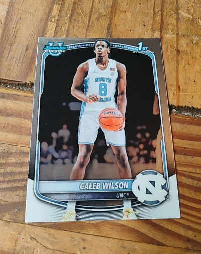 2025-2026 Topps Bowman Chrome #BCP-83 Caleb Wilson — front