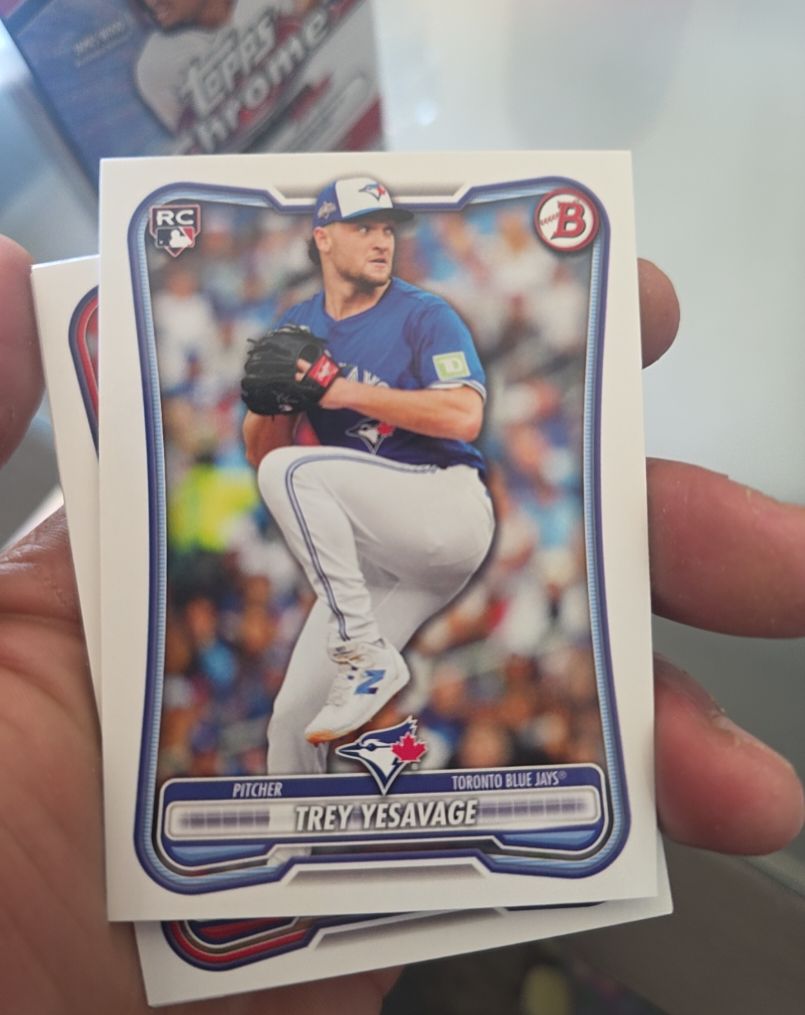 2026 Bowman #41 Trey Yesavage — front