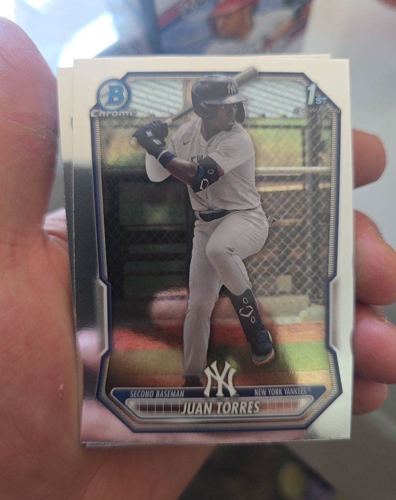 2026 Bowman Chrome #BCP-75 Juan Torres — front