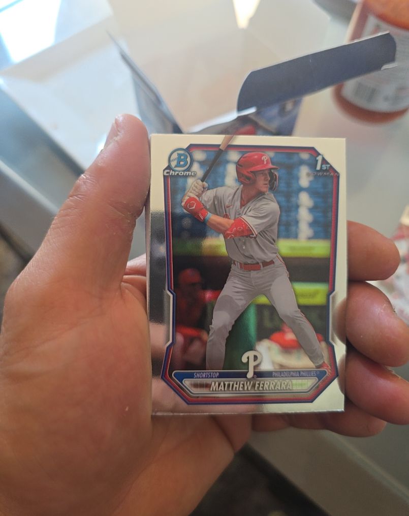 2026 Bowman Chrome #BCP-110 Matthew Ferrara — front