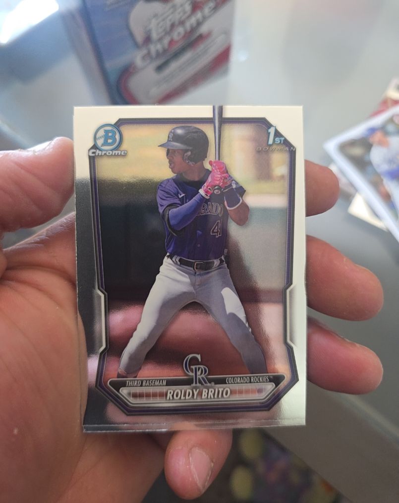 2026 Bowman Chrome 1st Bowman #BCP-21 Roldy Brito — front